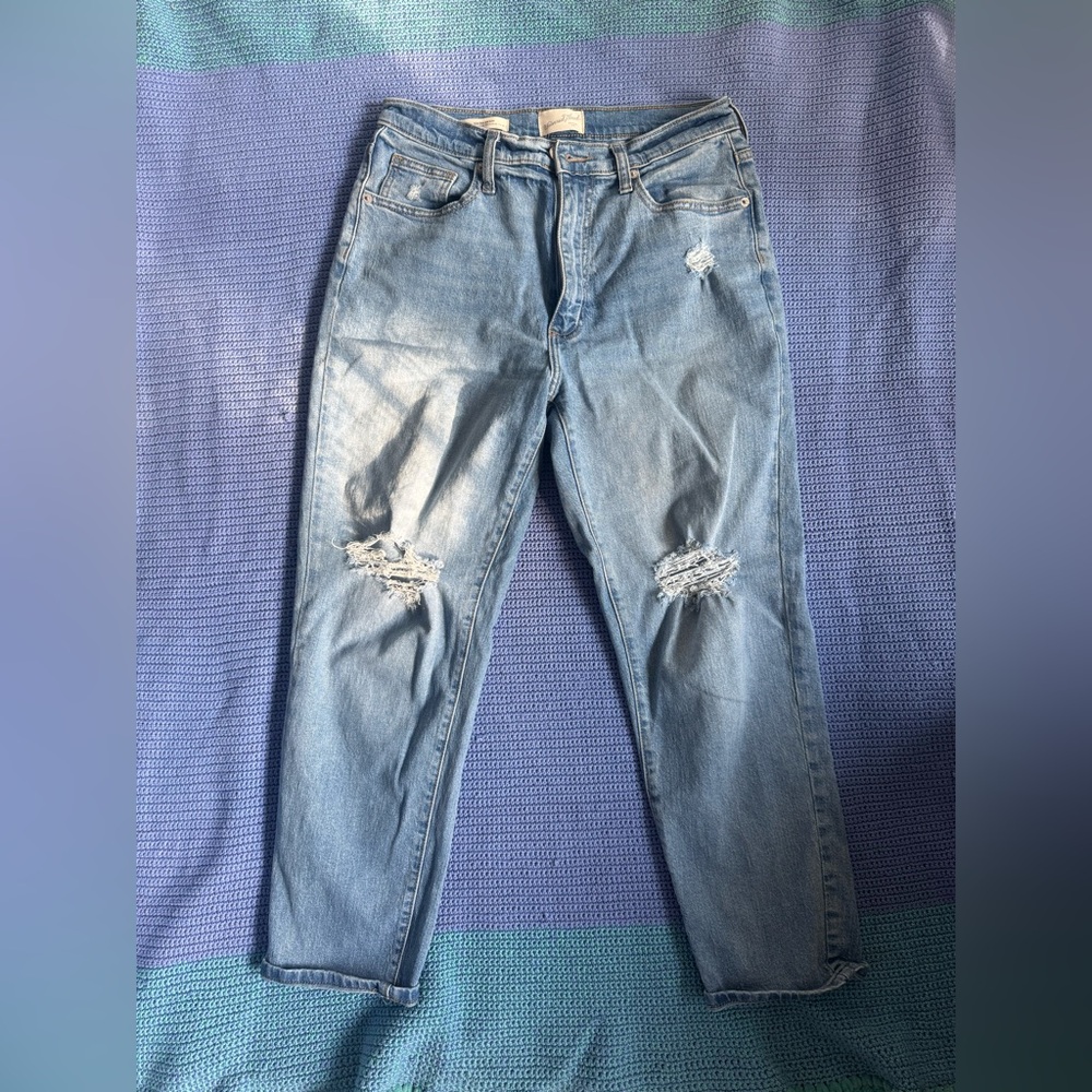 Universal Thread High Rise Slim Jeans - Light Blue